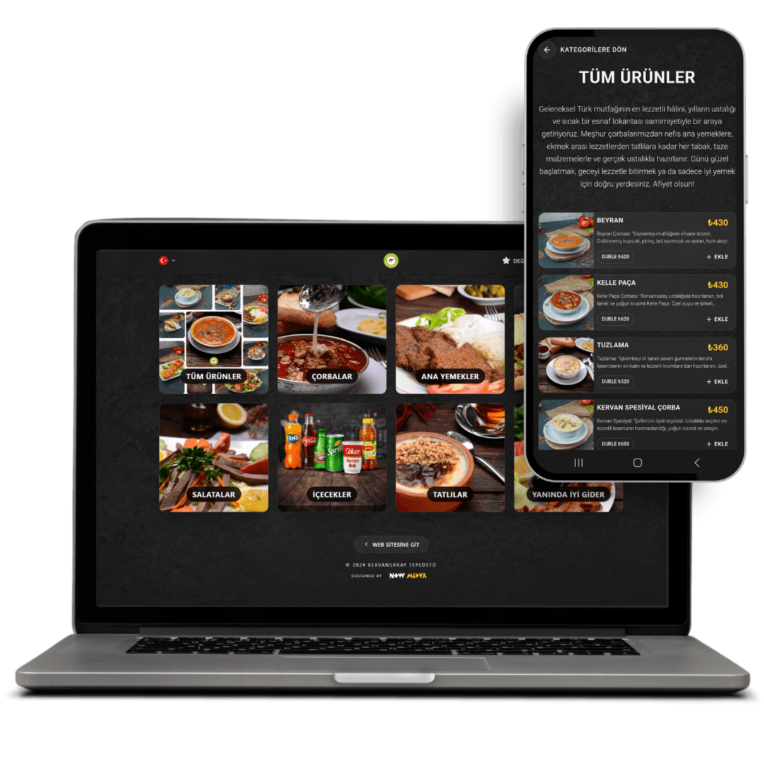 QR Menü Detay Görünüm 2